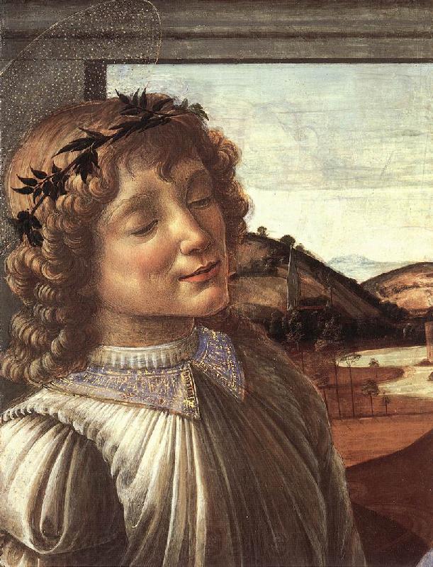BOTTICELLI, Sandro Madonna and Child with an Angel (detail)  fghfgh Germany oil painting art